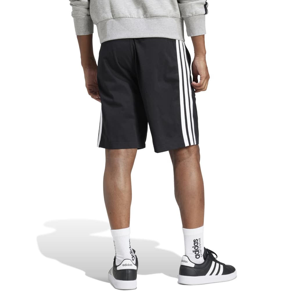 Adidas Bermuda JE6405 M 3 STRIPES ALONGADO BlackWhite Algodao -2-